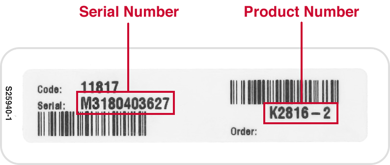item lookup by serial number